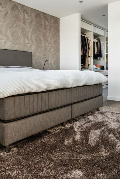 De slaapkamer van Angela en Roderik