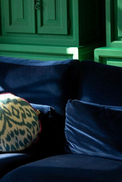 De woonkamer van Kim