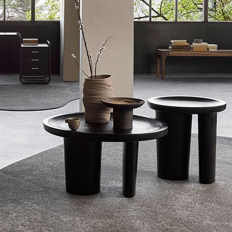 Vintage vloerkleed rond